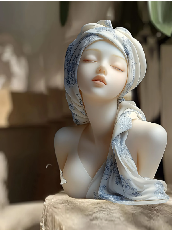 Goddess With Headscarf